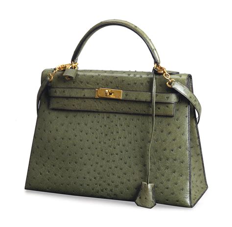 ostrich kelly bag|authentic hermes kelly bag.